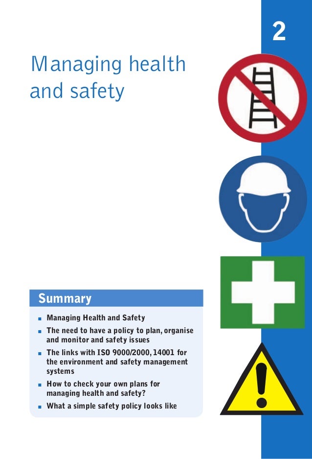 Easy Guide to Health and Safety